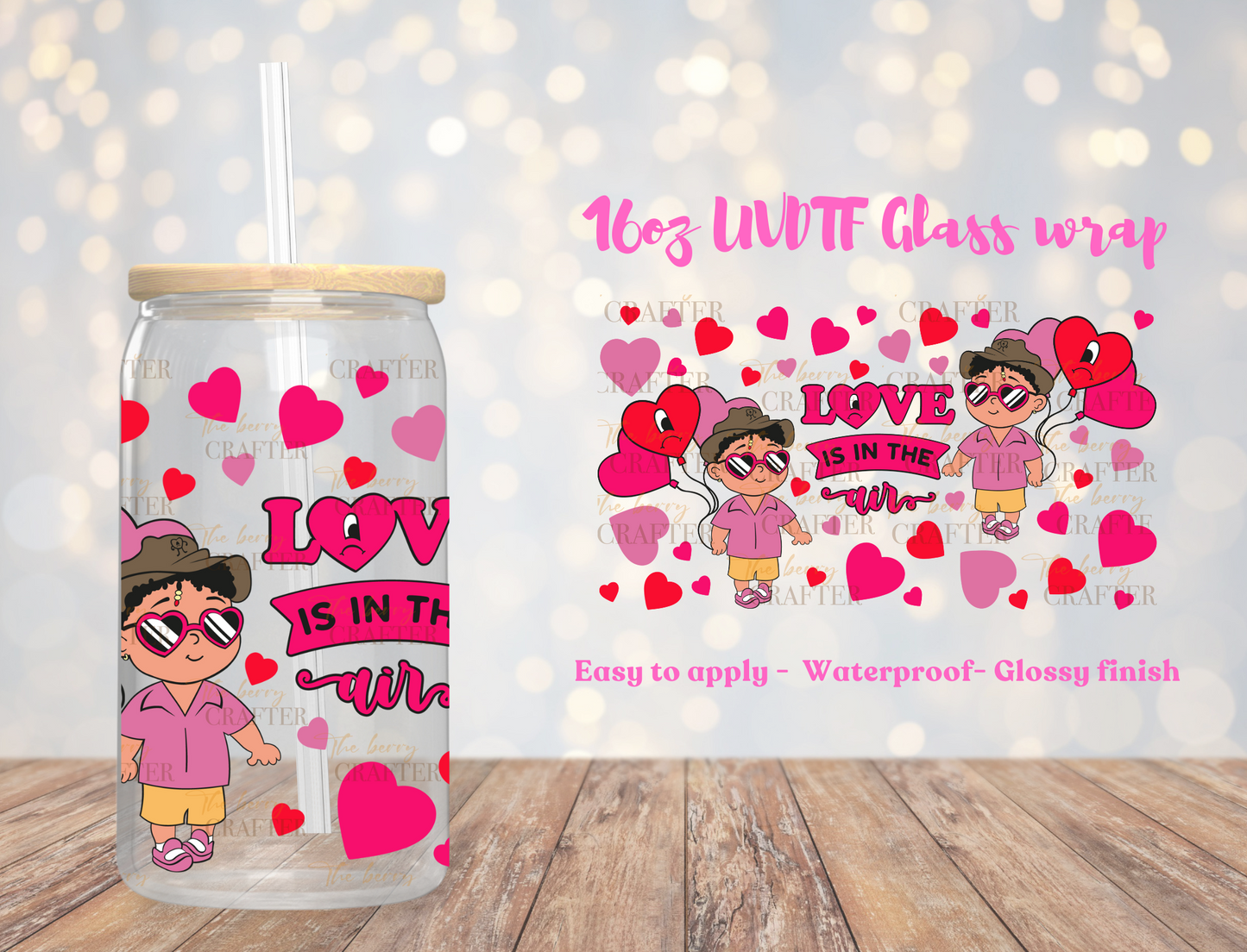 #317 Love is in the air Benito UVDTF Wrap