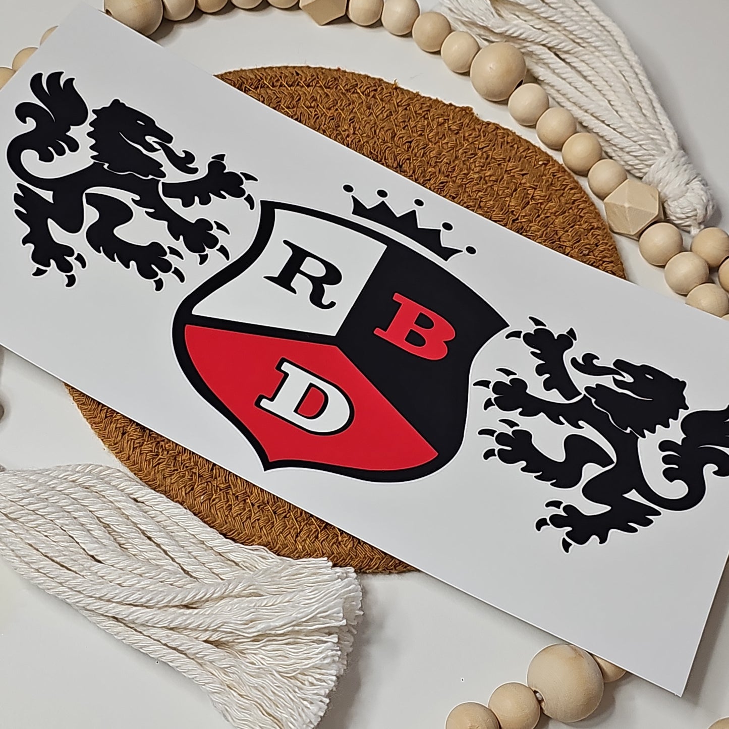 #121 Rebelde logo UVDTF Wrap