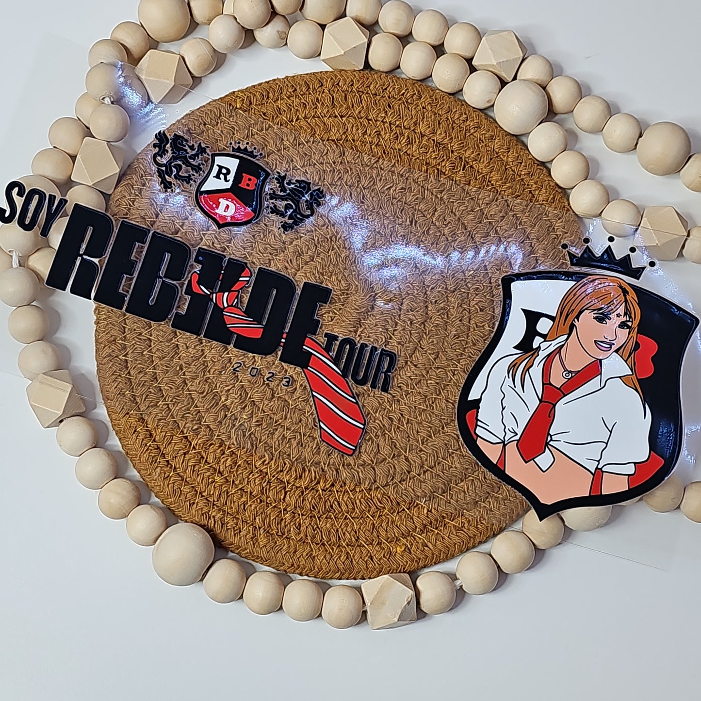 #222 Soy rebelde tour 2023 UVDTF Wrap