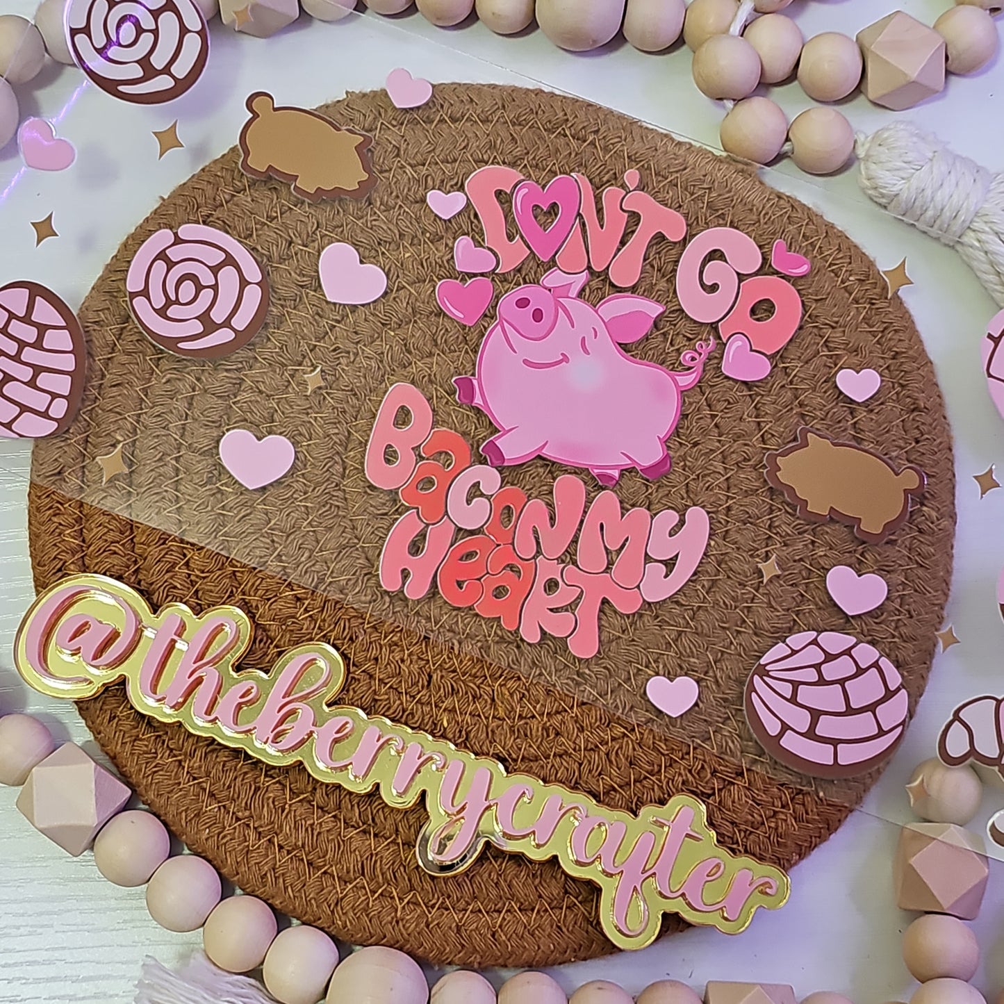 #345 Don't go bacon my heart UVDTF Wrap