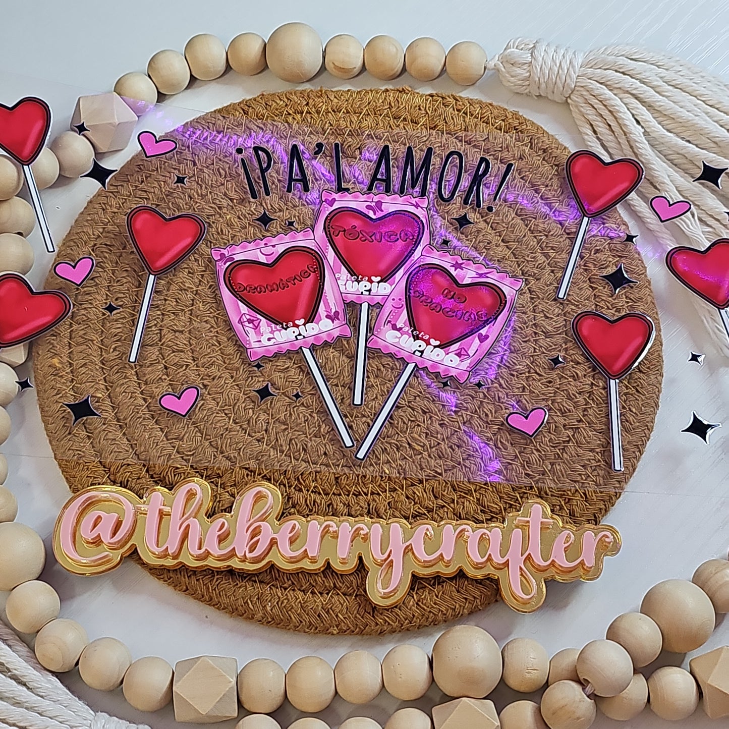 #278 EXCLUSIVE PA'l amor UVDTF Wrap