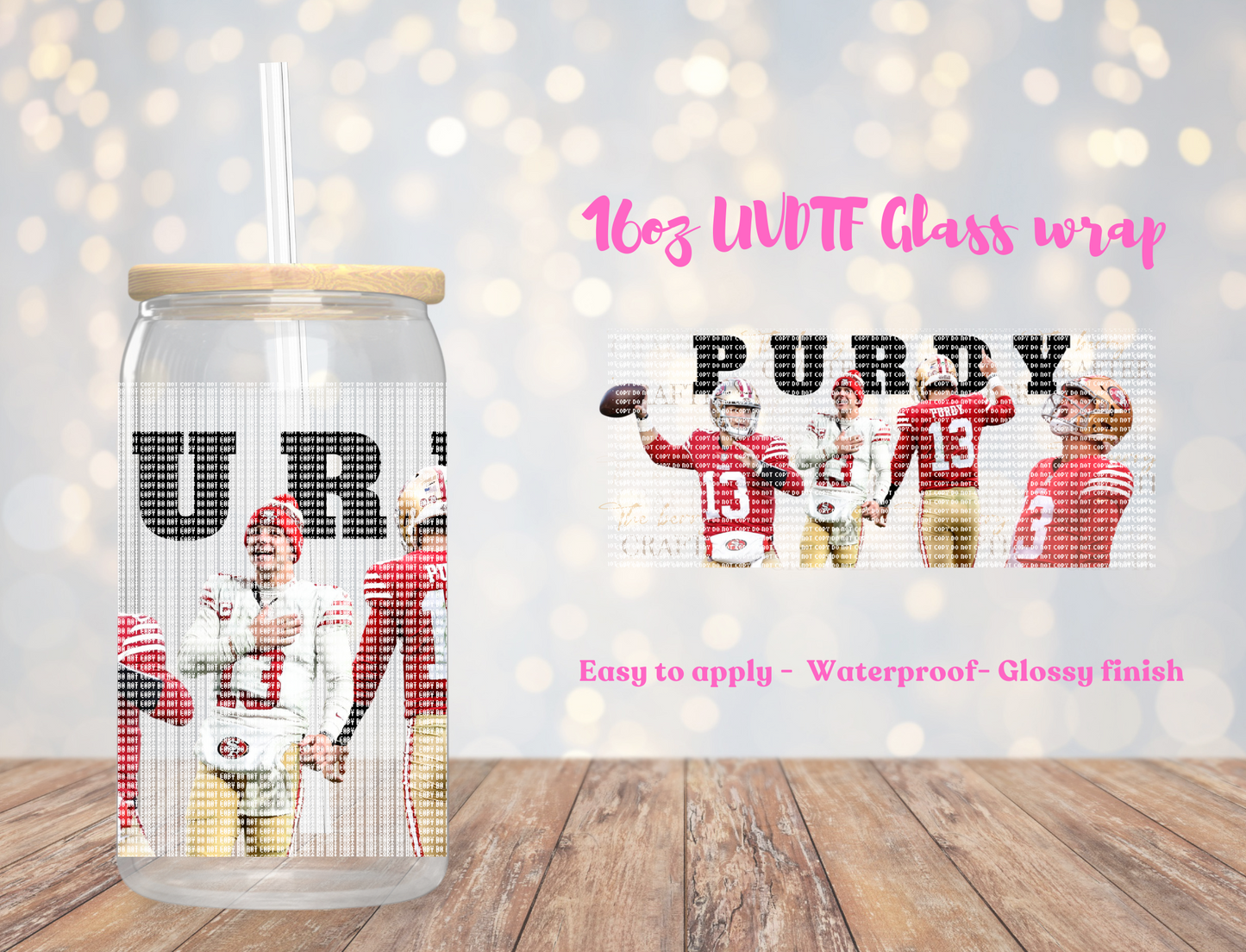 #314 Purdy Sports UVDTF Wrap