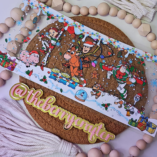 #211 Toy Story Christmas UVDTF Wrap