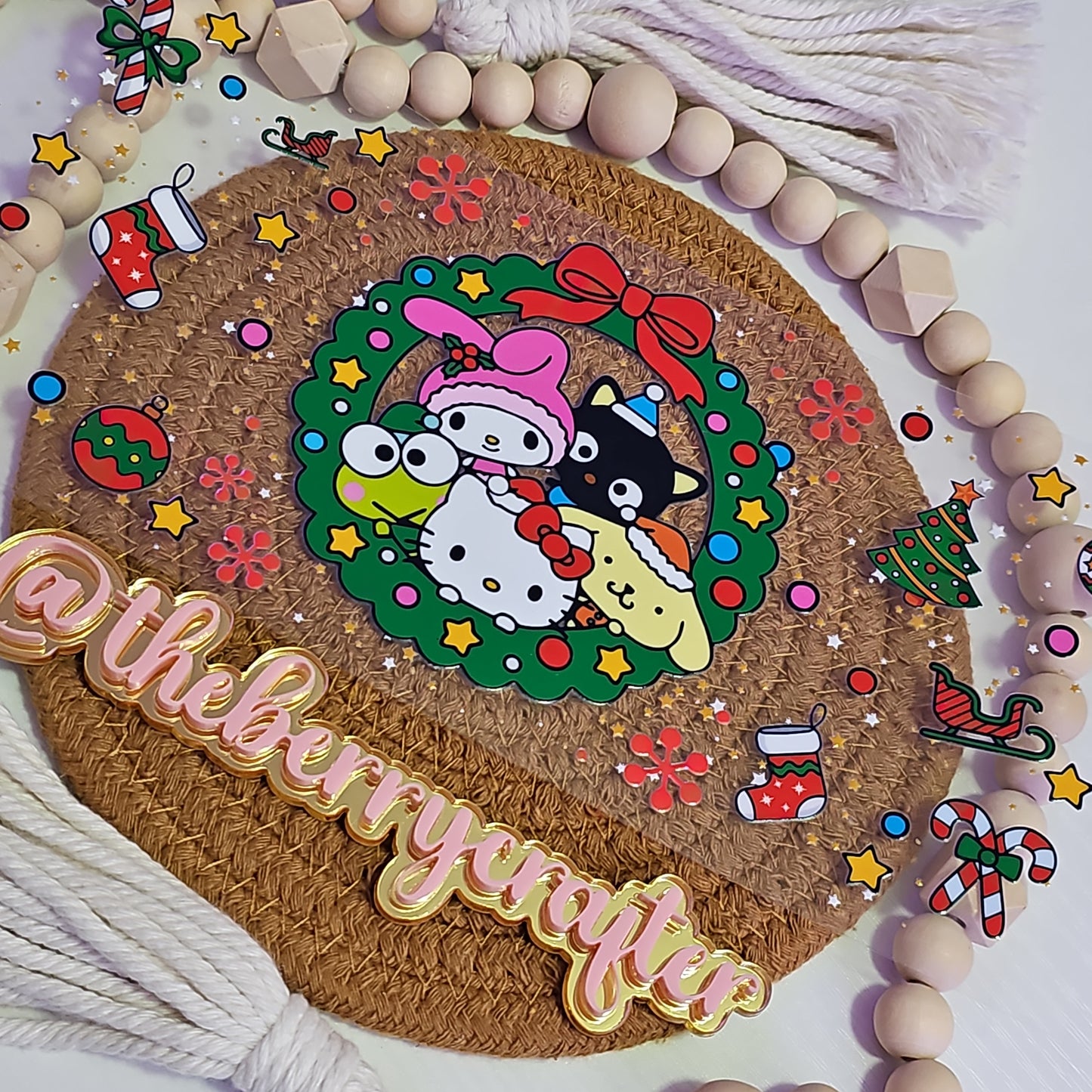 #235 Christmas Sanrio UVDTF Wrap