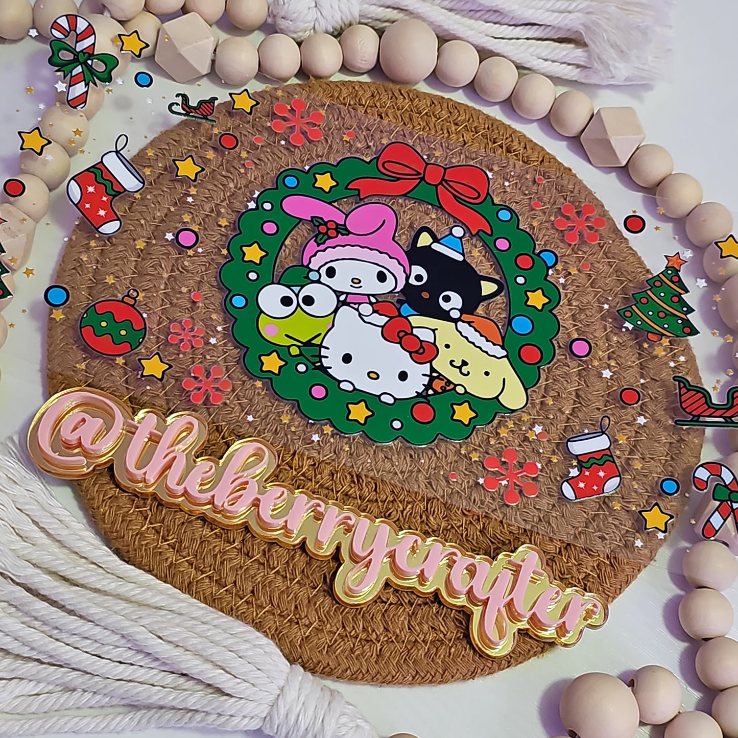 #235 Christmas Sanrio UVDTF Wrap