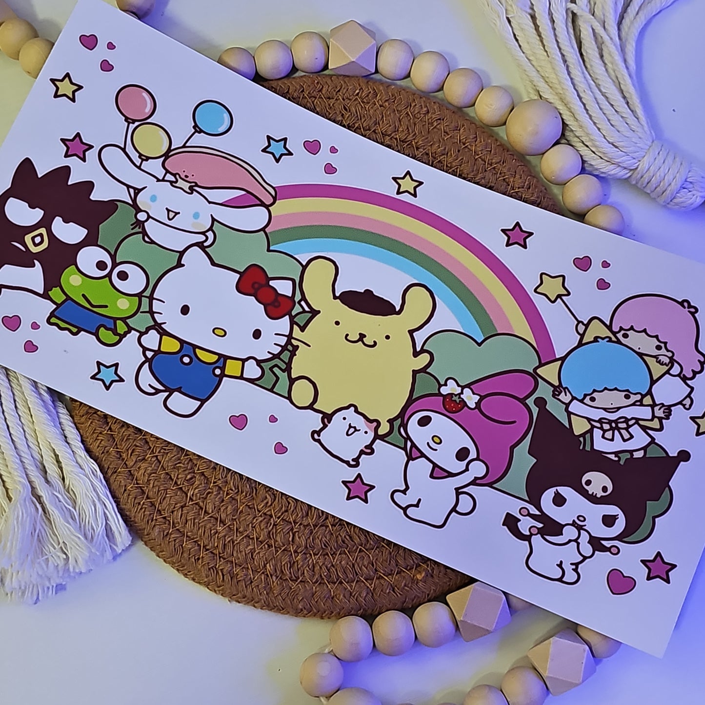 #91 Sanrio Rainbow UVDTF Wrap