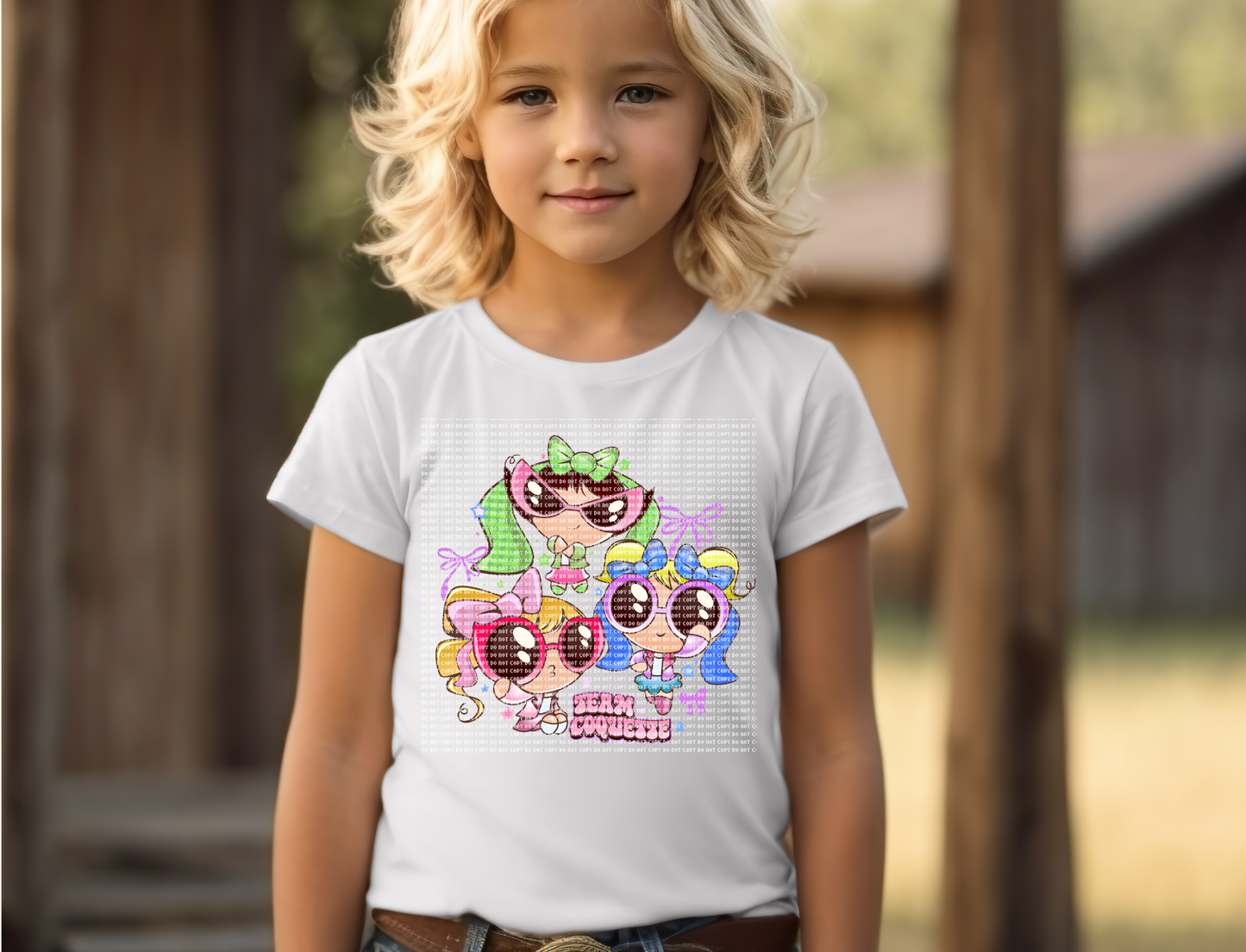 Youth Powerpuffgirls coquette DTF