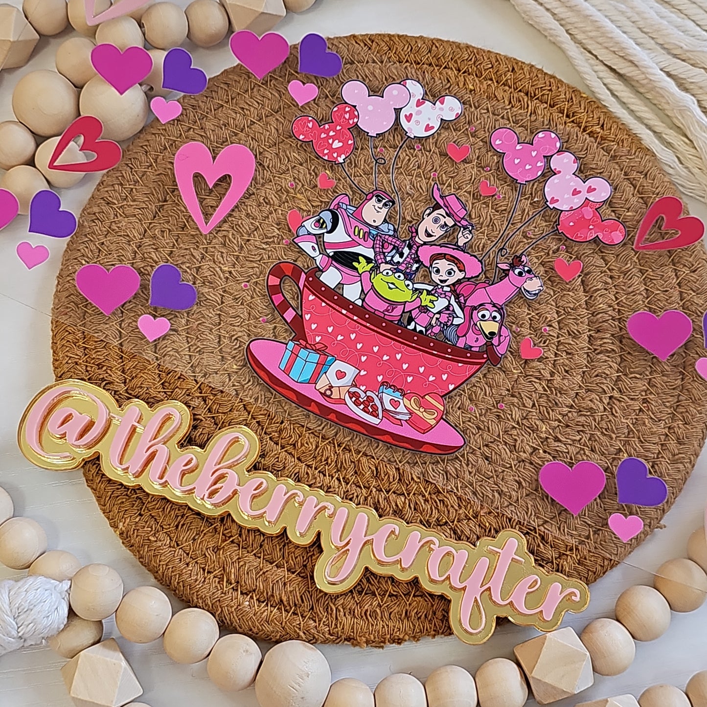 #81 lovely Toy & friends UVDTF Wrap