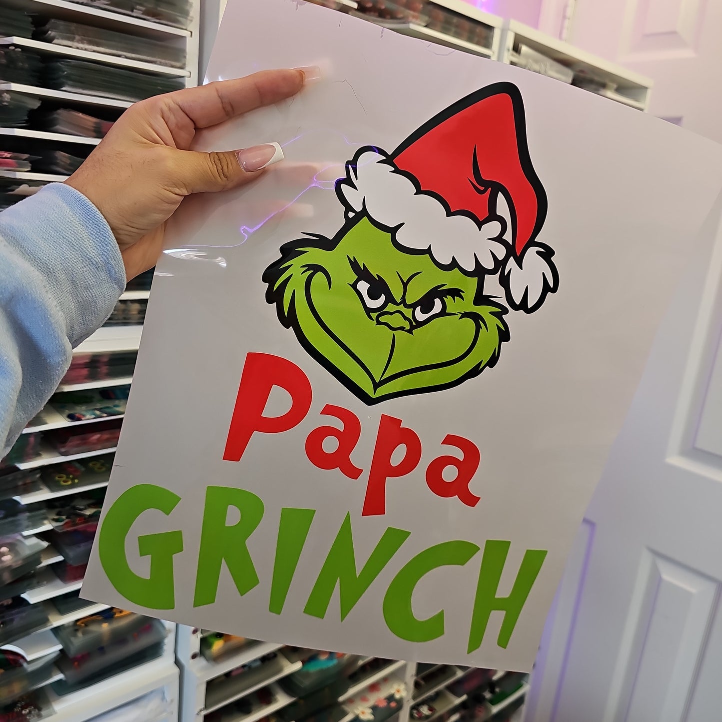 Papa grinch DTF