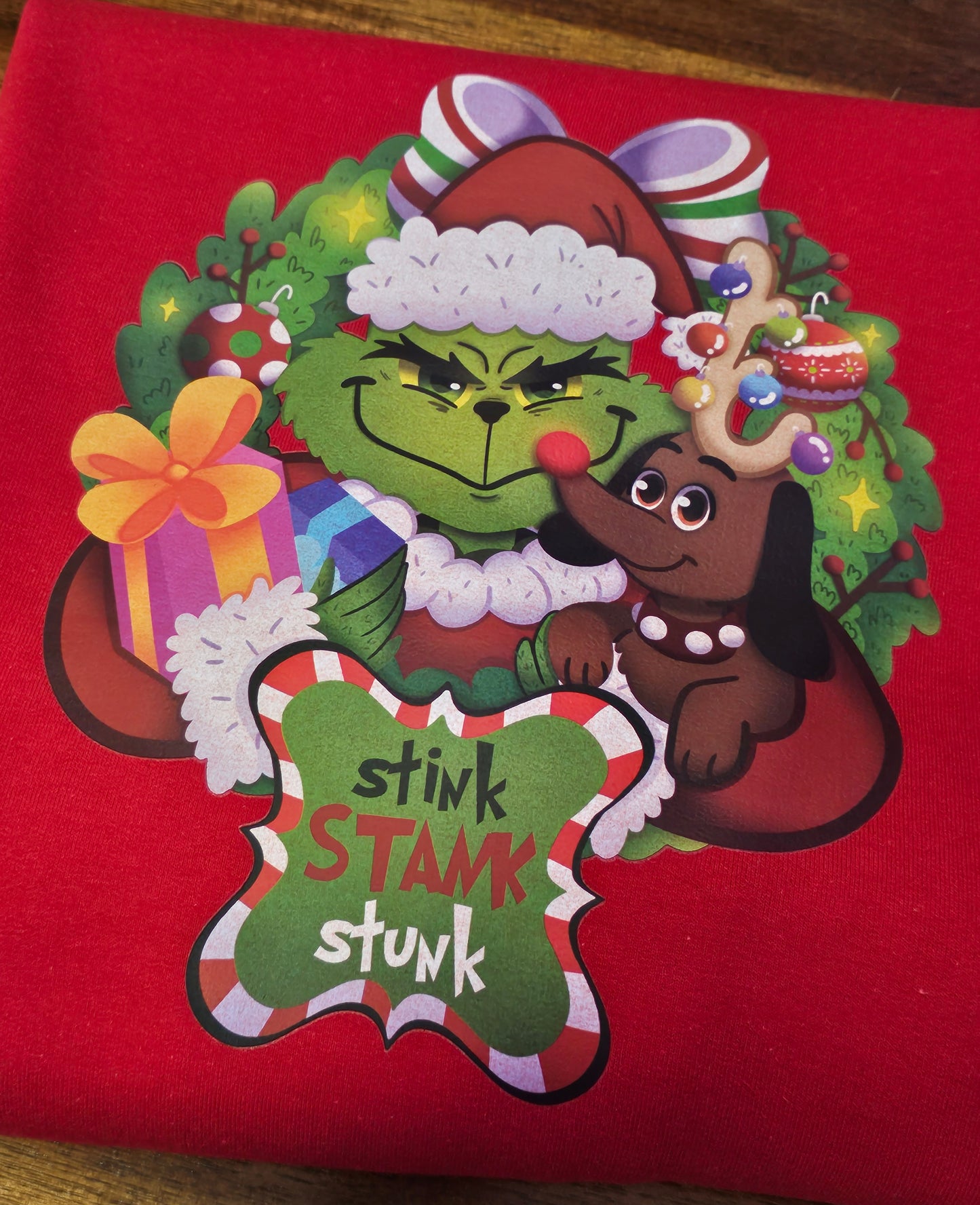 The mean one grinch glow in the dark Sweatshirt