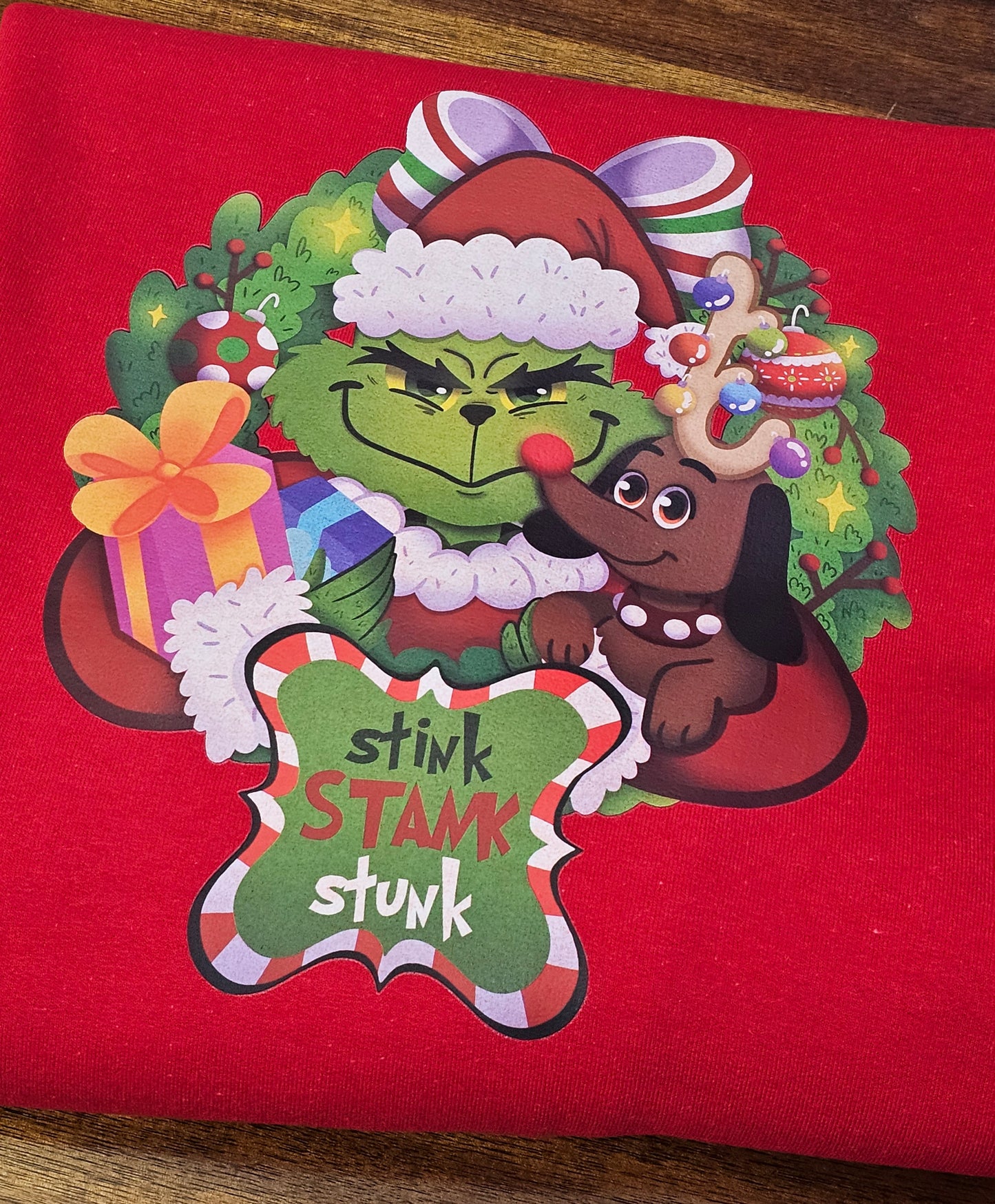 The mean one grinch glow in the dark Sweatshirt