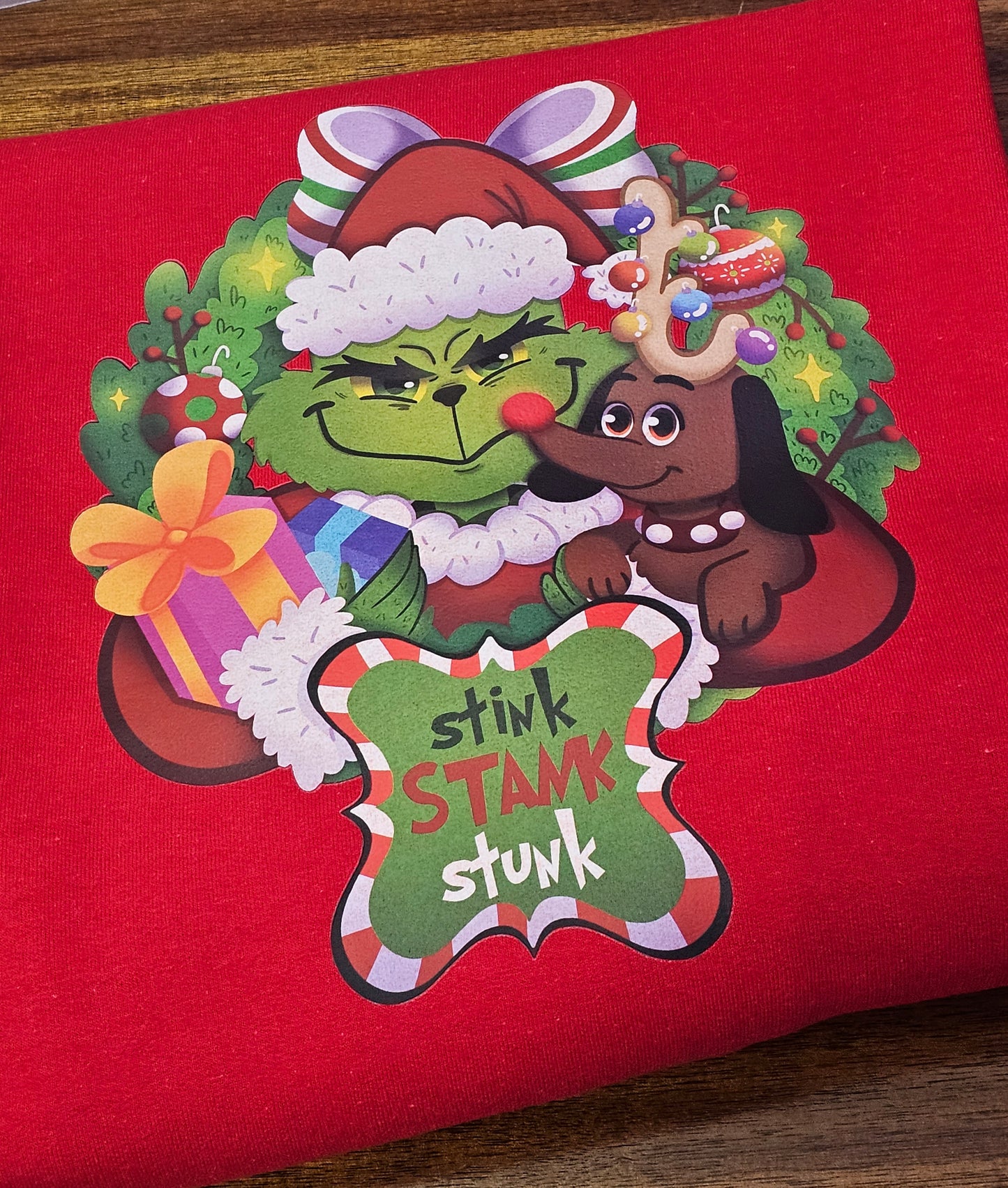 The mean one grinch glow in the dark Sweatshirt