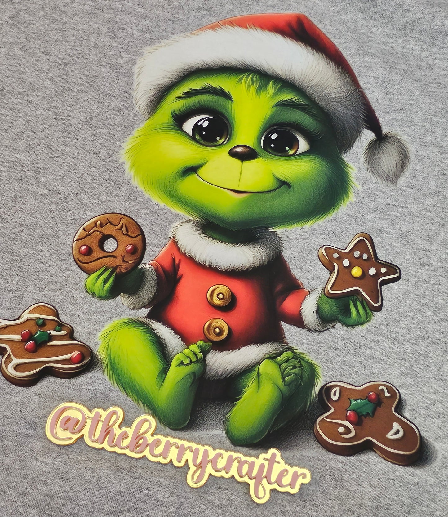 Grinchy & gingerbread Sweatshirt