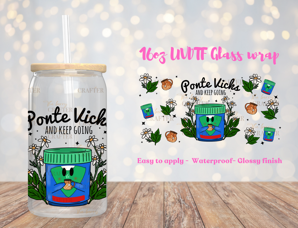 440 EXCLUSIVE Ponte Vicks and keep going UVDTF Wrap Theberrycrafter