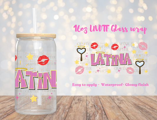 #14 Latina y2k pink UVDTF Wrap