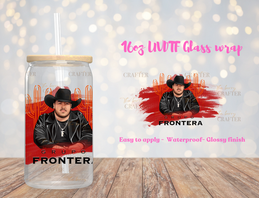 #209 Grupo Frontera UVDTF Wrap