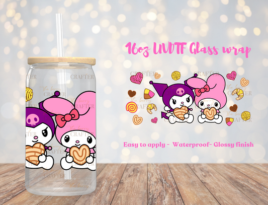 #85 Sanrio friends with conchitas UVDTF Wrap