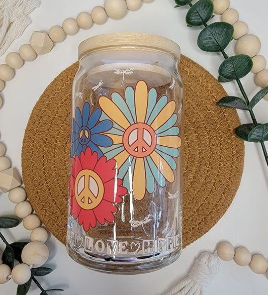 Faith, Love & Hippie Glass Can