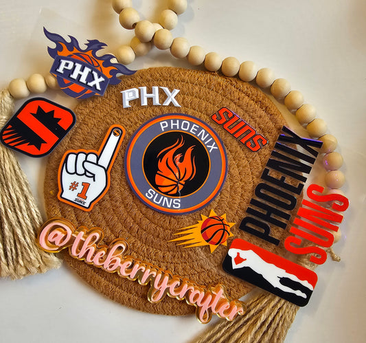 #431 Phoenix suns UVDTF Wrap