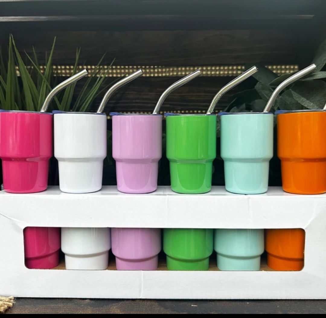 Bundle 6 Mini Tumblers (3oz) Theberrycrafter