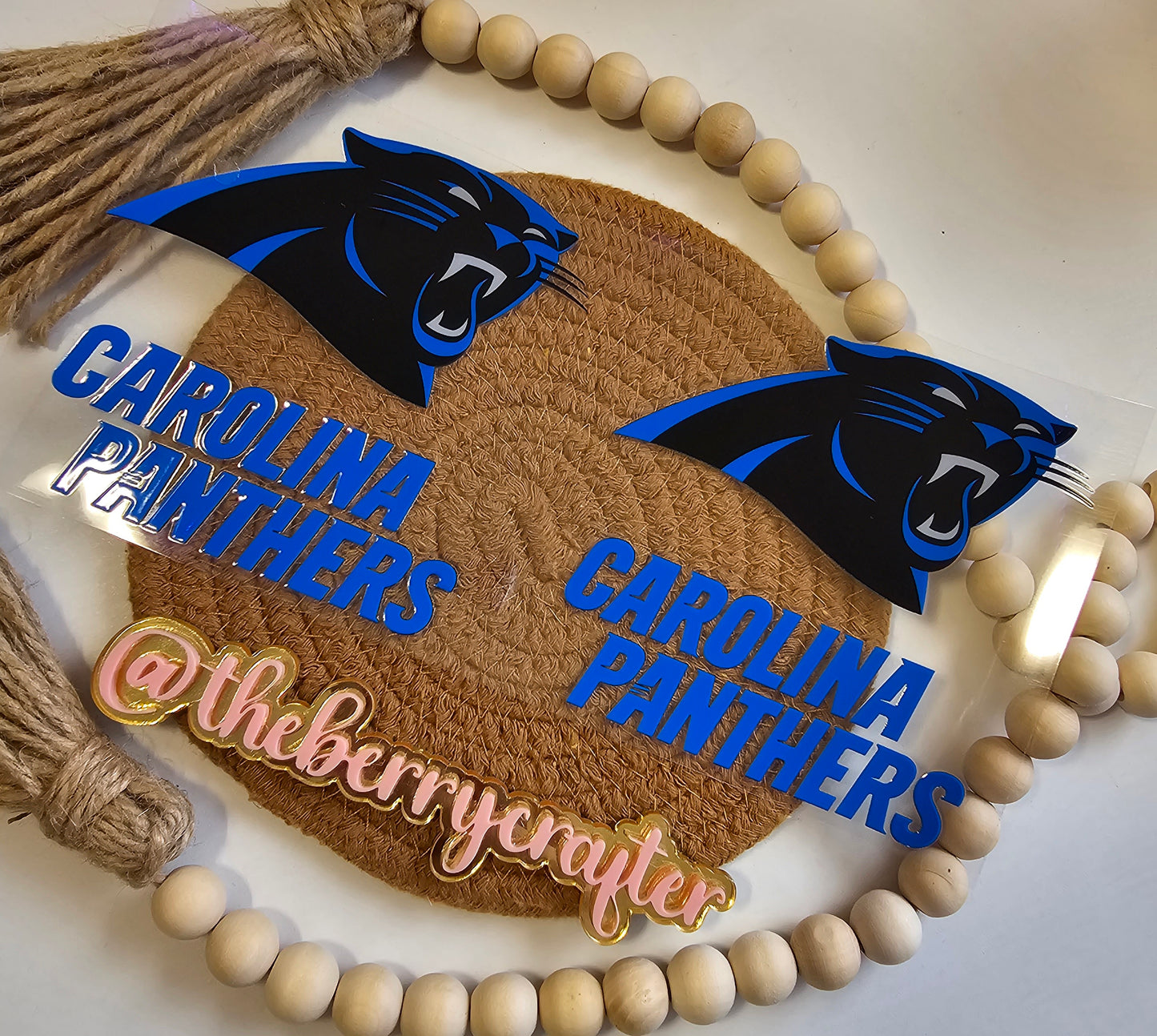 #233 Carolina Panthers UVDTF Wrap