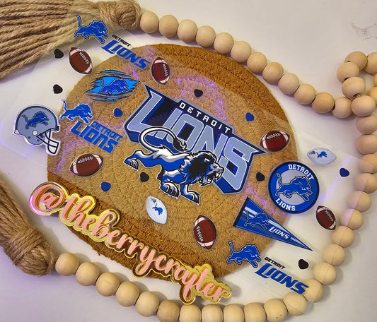 #161 Detroit Lions UVDTF Wrap